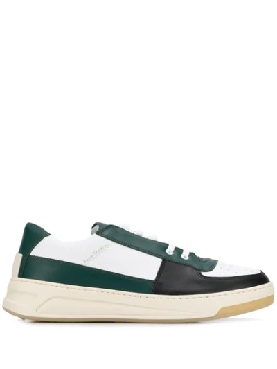 Shop Acne Studios Perey Lace-up Sneakers In White