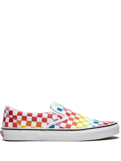 Shop Vans Classic Slip-on Sneakers In Multicolour