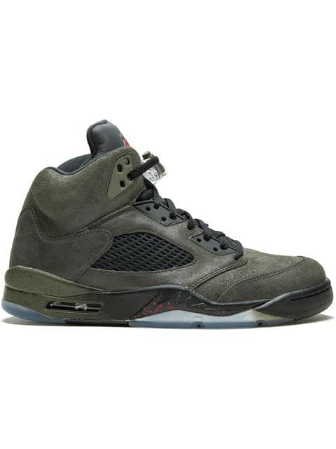 Jordan Air 5 Retro Sneakers In Green 