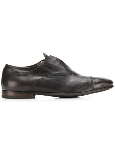 OFFICINE CREATIVE ALAIN DERBY SHOES - 棕色