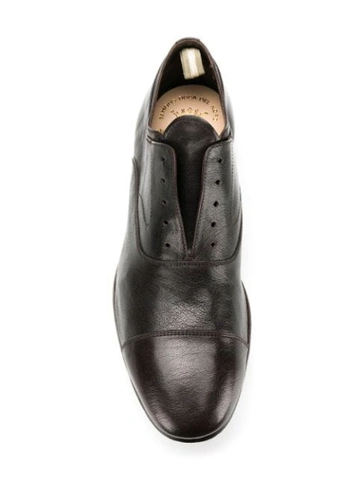 Shop Officine Creative Alain Laceless Shoes In Brown