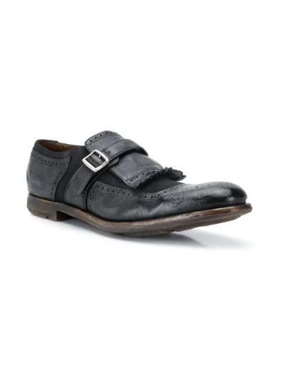 Shop Church's Shanghai Buckle Loafers In Black