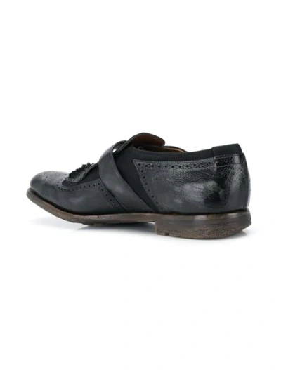 Shop Church's Shanghai Buckle Loafers In Black