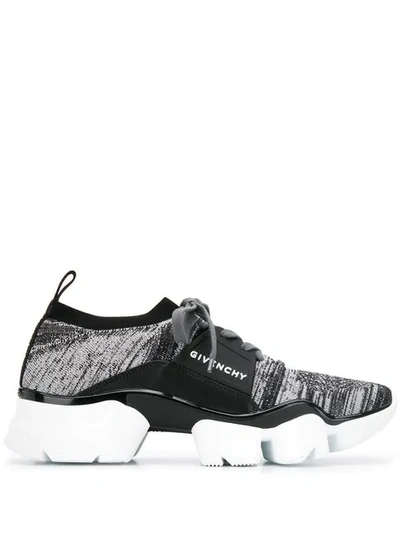 Shop Givenchy Jaw Sock Sneakers In Grey