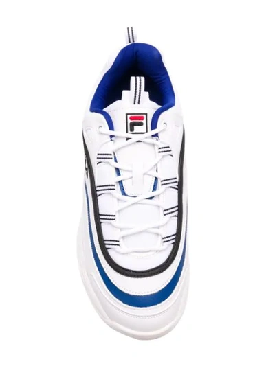 Shop Fila Ray Low In White