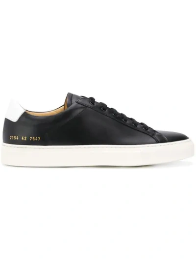 Shop Common Projects Achilles Retro Sneakers In Black