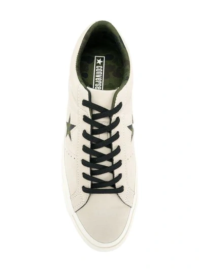 Shop Converse One Star Pro Sneakers In Neutrals