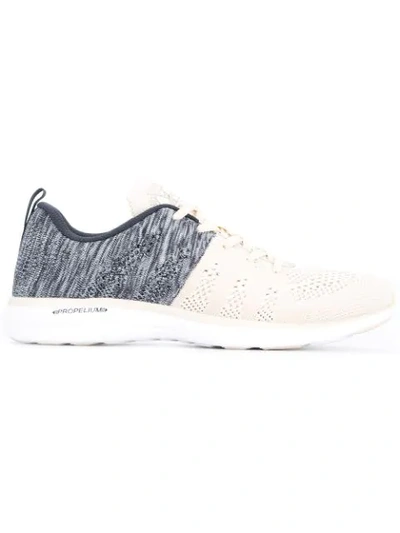 Shop Apl Athletic Propulsion Labs Panelled Lace In Neutrals