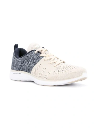 Shop Apl Athletic Propulsion Labs Panelled Lace In Neutrals