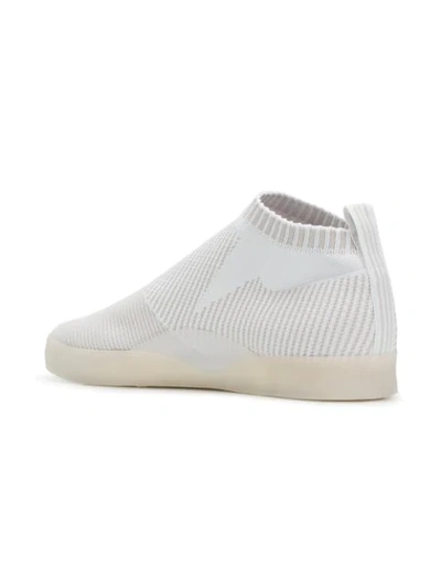 Adidas Originals 3st.002 Primeknit Skateboarding Shoe In Bianco | ModeSens