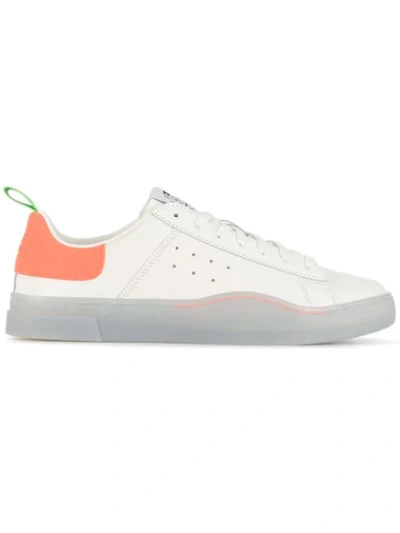 Shop Diesel Low Top Sneakers In White