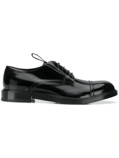 Shop Dolce & Gabbana Classic Derby Shoes In Black