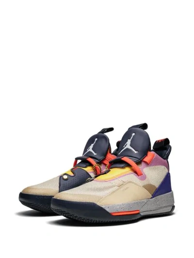 Jordan Air  33 Sneakers In Yellow