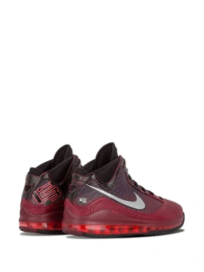 Shop Nike Air Max Lebron 7 Sneakers In Red