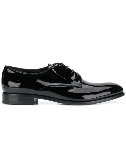 armani patent leather shoes