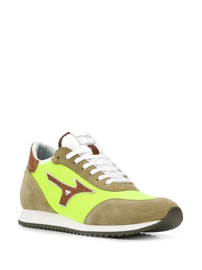 Shop Mizuno Etamin Sneakers In Yellow