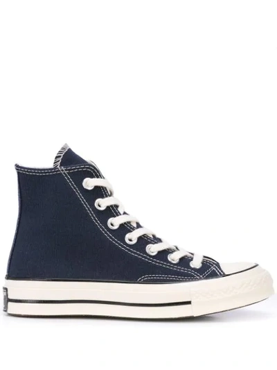 Shop Converse Hi-top Sneakers In Blue