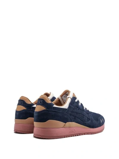 Shop Asics Gel Lyte Iii Sneakers In Blue