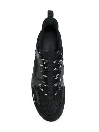 Shop Ami Alexandre Mattiussi Lucky 9 Sneakers In Black