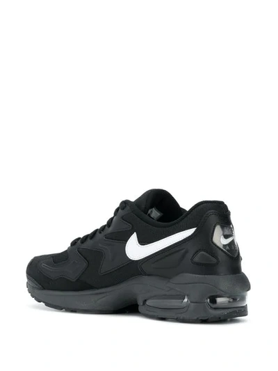 Shop Nike Air Max 2 Light Sneakers In Black