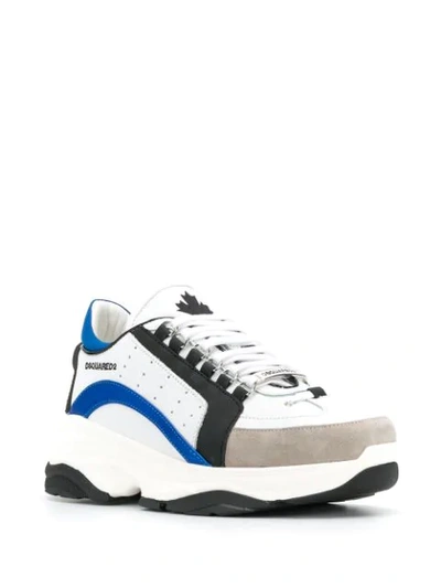 Shop Dsquared2 Bumpy 551 Low-top Sneakers In White
