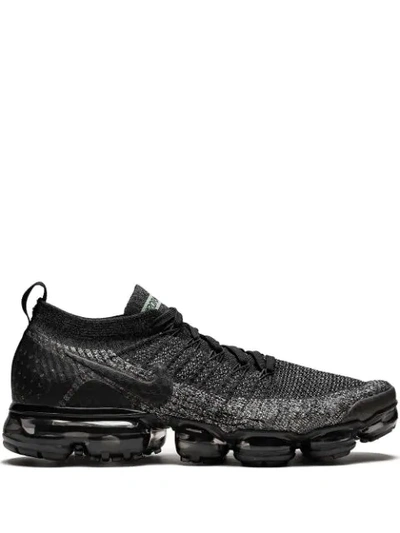 Nike Air Vapormax Flyknit 2 Sneakers In Black/black-dark Grey | ModeSens