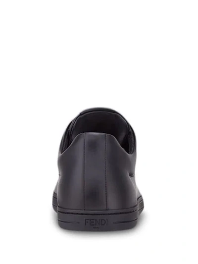 Shop Fendi Sneakers Mit Ff-detail In Black