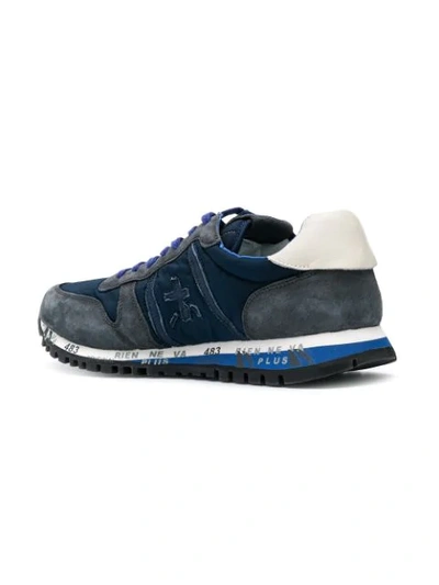Shop Premiata Prince Low Top Sneakers - Blue