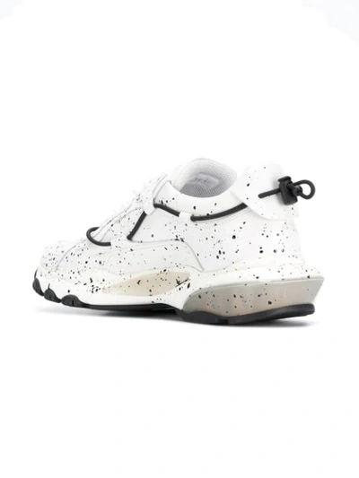 Shop Valentino Bounce Sneakers In White