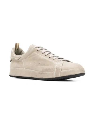 Shop Officine Creative Ace Monochrome Sneakers  In Grey