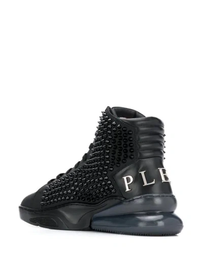 Shop Philipp Plein High-top Sneakers In Black