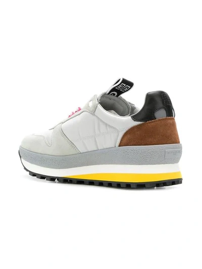 Shop Givenchy Tr3 Runner Sneakers In Grey