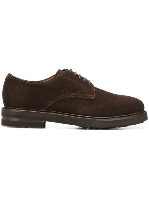 Henderson Baracco Casual Derby Shoes In Brown | ModeSens
