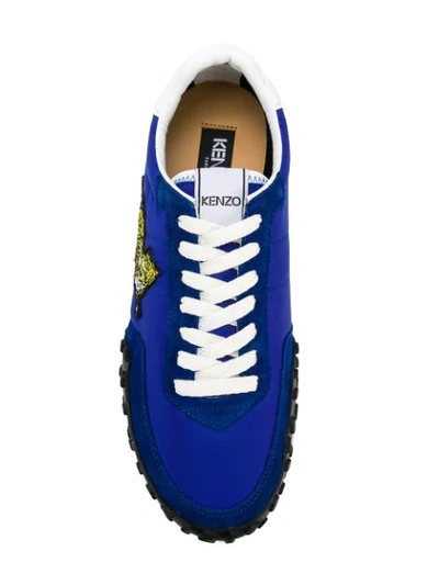 Shop Kenzo Move Sneakers In Blue