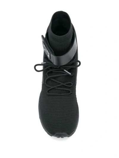 Shop Fila Hi-tops Sneakers In Black