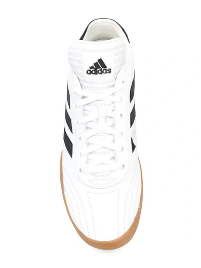 Shop Gosha Rubchinskiy Lace-up Sneakers In White