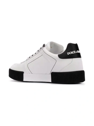 Shop Dolce & Gabbana Logo Low-top Sneakers In White