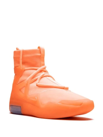 Nike Air Fear Of God 1 Sneakers In Orange | ModeSens