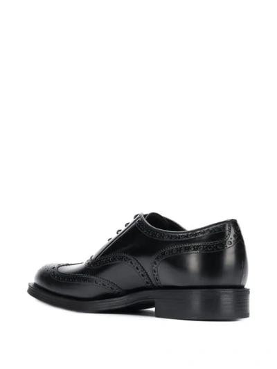 PRADA CLASSIC BROGUES - 黑色