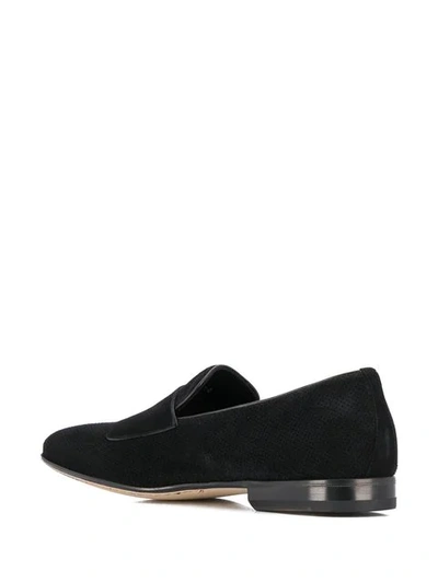 A. TESTONI BUCKLED SLIP-ON SHOES - 黑色
