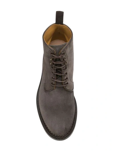 Shop Green George Ankle Boots - Grey
