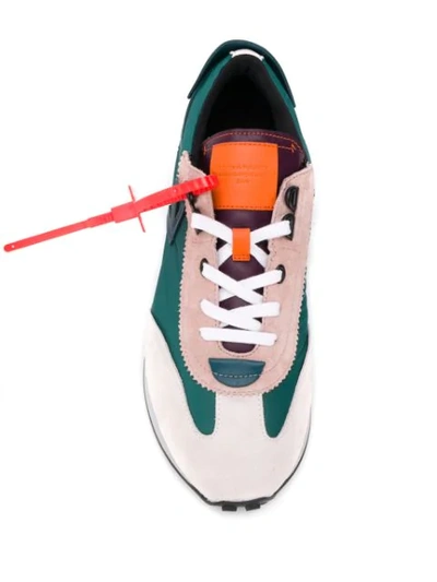 Shop Off-white Vintage Arrow Sneakers In Multi