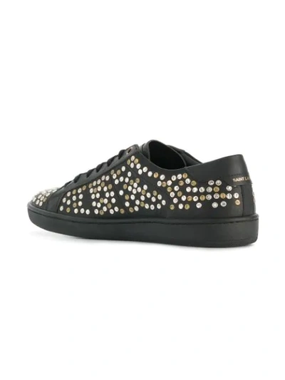 studded low-top sneakers