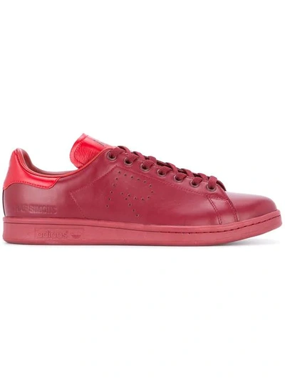 Shop Adidas Originals X Raf Simons Rs Stan Smith Sneakers In Red