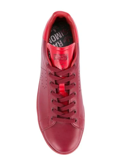 Shop Adidas Originals X Raf Simons Rs Stan Smith Sneakers In Red