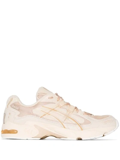 ASICS PINK X GMBH KAYANO SEASHELL SNEAKERS - 大地色