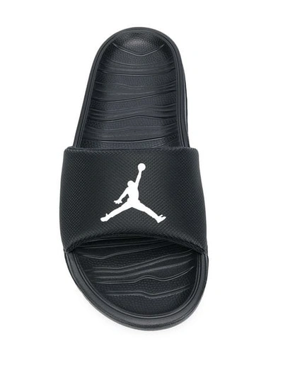 Shop Nike Printed Sliders - Black