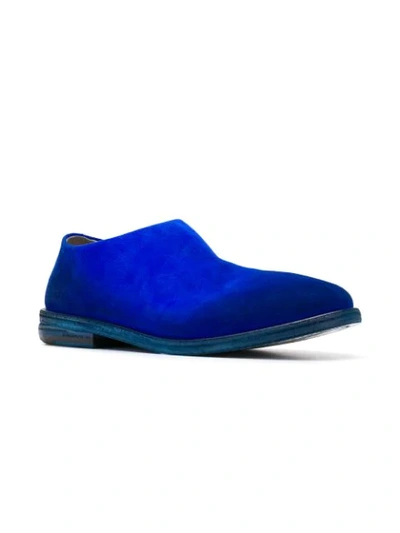 Shop Marsèll Slip On Loafers In Blue