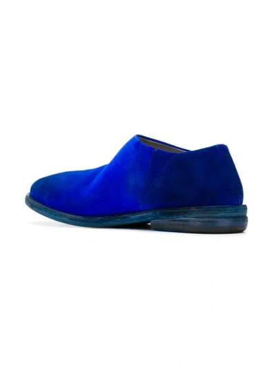 Shop Marsèll Slip On Loafers In Blue