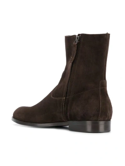 Shop Buttero Ankle Boots In Brown